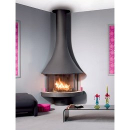 Камин JC Bordelet Eva 992 angle vitree (угловой со стеклом)